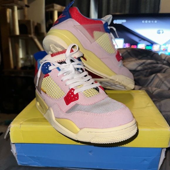 Jordan retro 4 union guava ice - Picture 1 of 3